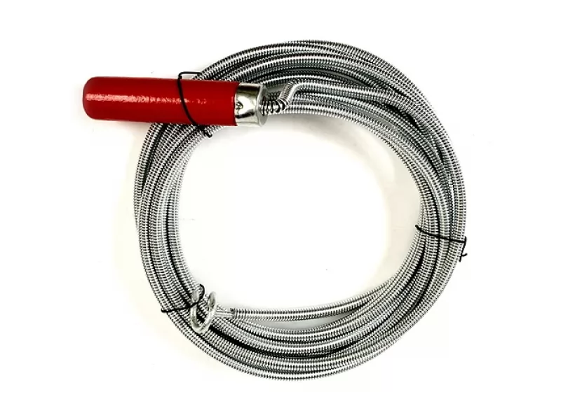 Spirala (sarpe) pentru desfundat tevi scurgere SGTT, diametru 9mm, lungime 15m