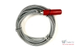 Spirala (sarpe) pentru desfundat tevi scurgere SGTT diametru 9mm, lungime 5m
