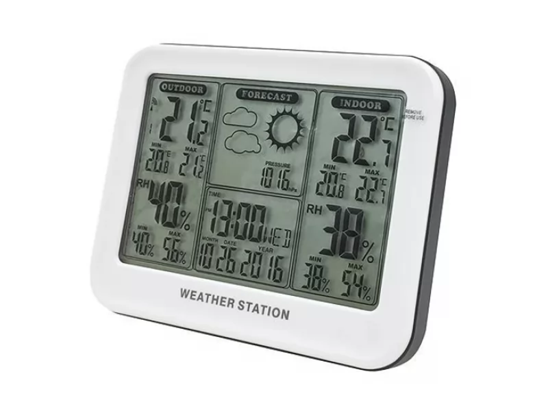 Statie meteo , interior exterior cu senzor de temperatura wireless max 60m