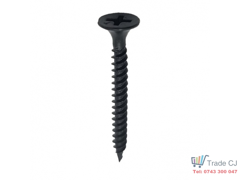 Set suruburi autofiletante cu cap inecat in cruce, pentru gips carton, pas mic, 3, 5x45mm, 50 bucati