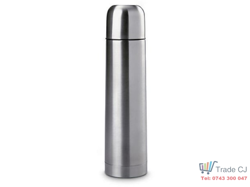 Termos din otel inoxidabil cu supapa si capac tip ceasca 750 ml
