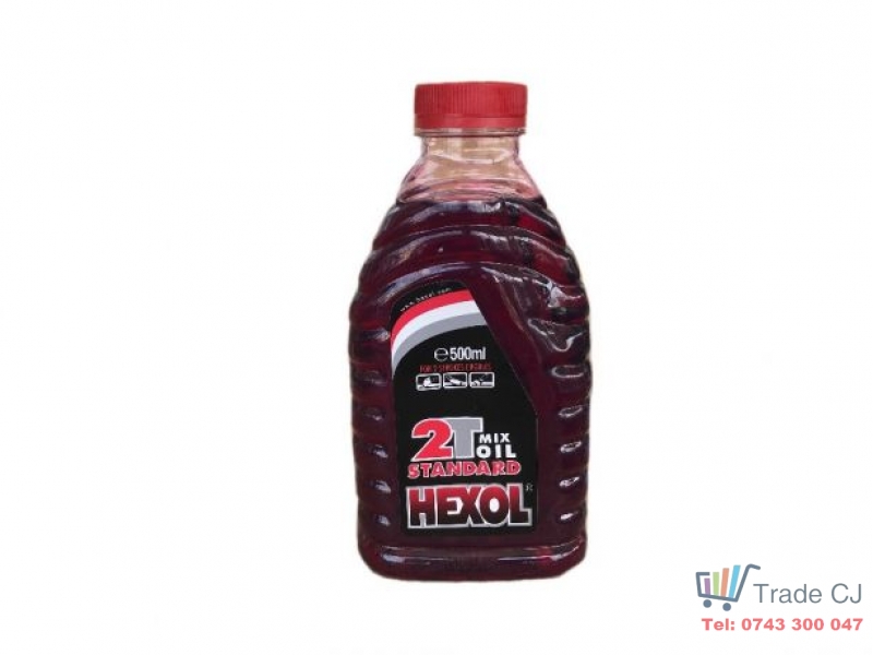 Ulei amestec 2T Standard, rosu, 500ml