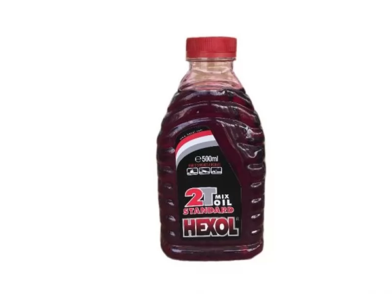 Ulei amestec 2T Standard, rosu, 500ml