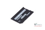 Memory Stick Pro Duo to microSD memory card adapter, PlayStation PSP, Sony camera