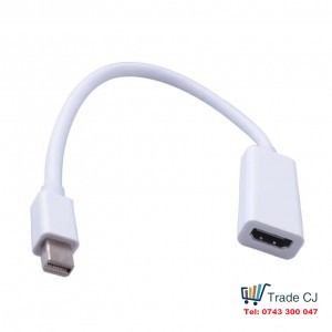 Mini Display Port male adapter to HDMI female 24cm