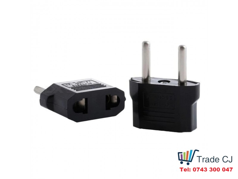 US to EU plug adapter