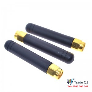 Antena GSM / GPRS / AMPS / 3G 2dbi Quad - Band 850-1900 MHz Omnidirectional Conector SMA