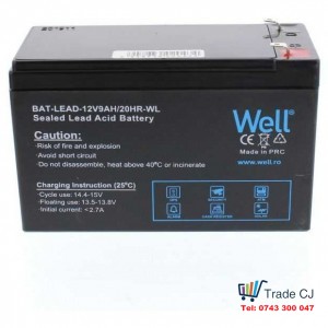 Pb-Acid Battery Accumulator Well 12V 9Ah
