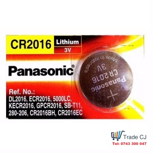 Lithium Panasonic Battery size CR2016 3V