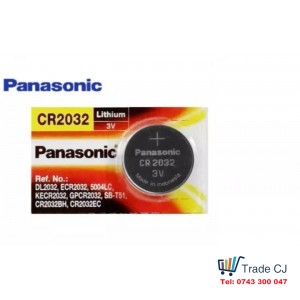Lithium Panasonic Battery size CR2032 3V
