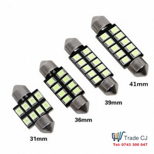 Led Bulbs Festoon C5W C10W 300 Lumens Xtra