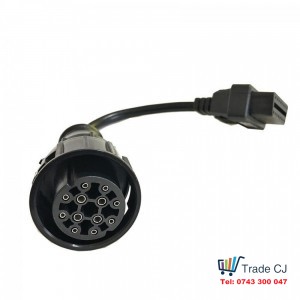 12-pin OBD2 adapter cable for MAN truck lorry