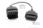12-pin OBD2 adapter cable for Renault
