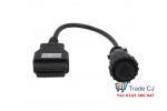 16-pin OBD2 adapter cable for Scania truck lorry