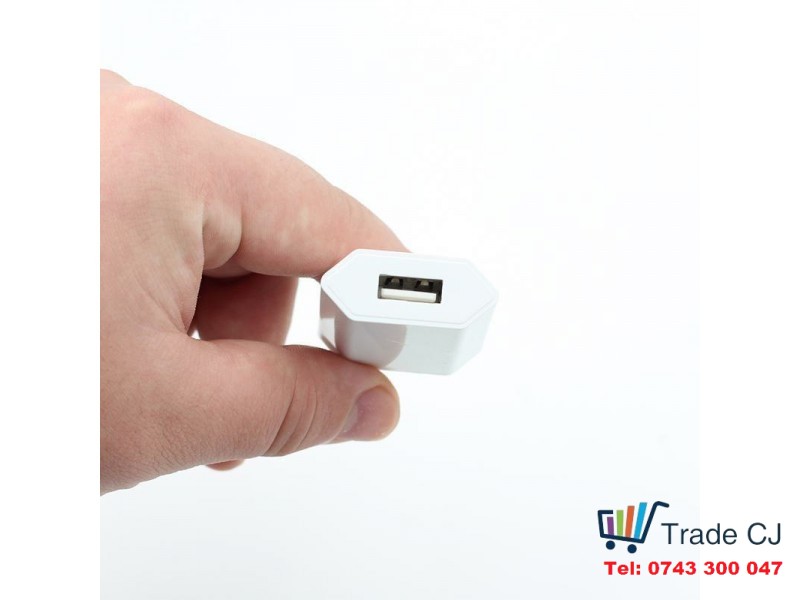 8-pin USB 2.0 data sync cable + travel charger for iPhone 5 5S 5C 6 6S 7 Plus IOs 10