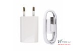Cablu de date sync 8-pin USB + incarcator travel pentru iPhone 5 5S 5C 6 6S 7 Plus IOs 10