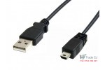 USB Data Cable - Mini USB, 100cm, Black