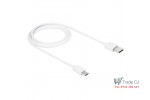USB Data Cable - USB-C, 100cm White Fast Charge