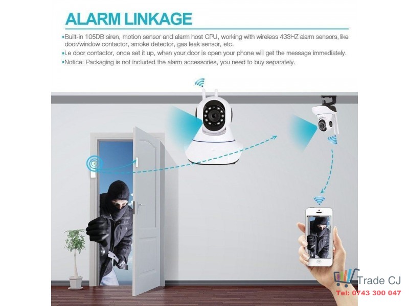 Wireless wifi ip camera 720p wi-fi cctv home security camera surveillance P2P Night Vision Onvif