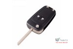 Flip Remote Car Key Shell Cover for Opel Vauxhall 2 Buttons