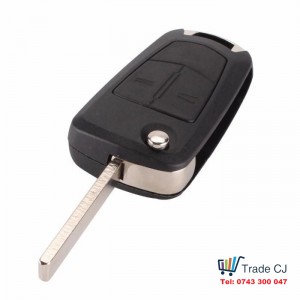 Flip Remote Car Key Shell Cover for Opel Vauxhall Corsa D Astra H Vectra C 2 Buttons