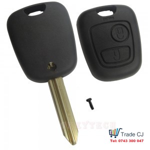 Remote Car Key Shell Cover for Citroen C1 C2 C3 C4 C5 Picasso Saxo Xsara 2 Buttons
