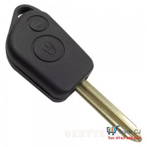 Remote Car Key Shell Cover for Citroen Elysee Picasso Saxo Xsara Berlingo 2 Buttons