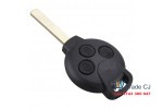 Remote Car Key Shell Cover for Mercedes Smart Fortwo 2008+ 3 Buttons