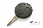 Remote Car Key Shell Cover for Mercedes Smart Fortwo 450 3 Buttons