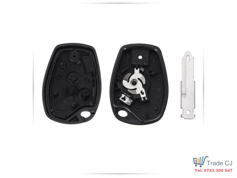 Remote Car Key Shell Cover for Renault Duster Logan Fluence Clio 2 Buttons