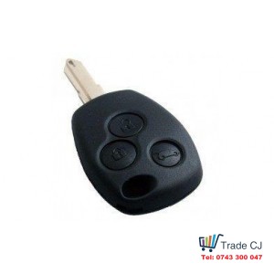 Remote Car Key Shell Cover for Renault Duster Logan Fluence Clio 3 Buttons