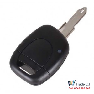 Remote Car Key Shell Cover for Renault Master Clio Twingo Kangoo 1 Button