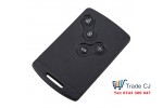 Smart Key Housing 4 Buttons for Renault Clio Logan Megane 2 3 Koleos Scenic