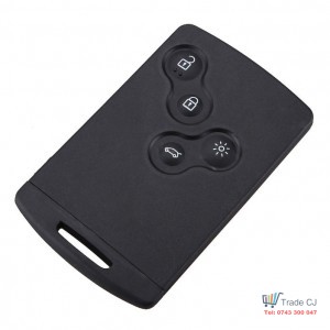 Smart Key Housing 4 Buttons for Renault Clio Logan Megane 2 3 Koleos Scenic