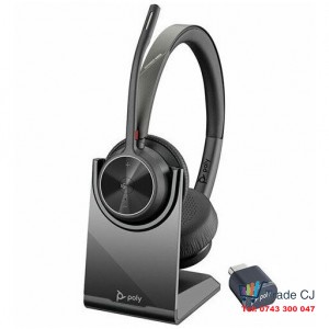 Headset Office Call Center Poly VOYAGER 4320 UC, V4320-M C USB-C, Charge stand included