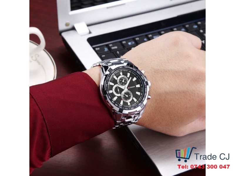 Watch Curren Inox Waterproof Luxury Analog