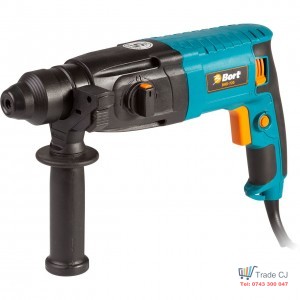 Rotary hammer + carrying bag with 620W Bort BHD-720 accessories