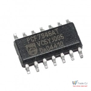 PCF7946AT transponder chip for Renault, integrated