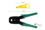 3 in 1 Modular Crimping Pliers, RJ45, RJ11 Cat5E si 6, LAN Cutter with Cable Cutter
