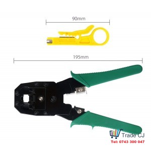 3 in 1 Modular Crimping Pliers, RJ45, RJ11 Cat5E si 6, LAN Cutter with Cable Cutter