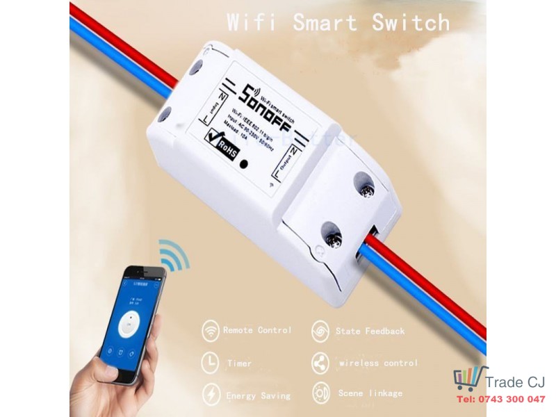 Sonoff Wireless Wifi Switch Universal Smart Home for Automation 10A