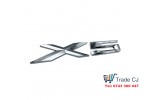 Bmw X5 Silver ABS Emblem for Trunk