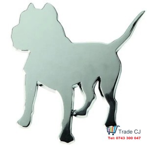 Pitbull Dog ABS Emblem For Trunk