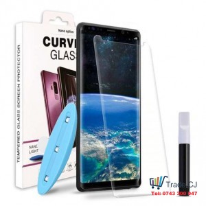 Curved UV Full Glue Tempered Glass for Samsung Galaxy S9 Plus