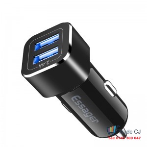Universal Car Charger lighter 12v 24v USB 2.4 Amps