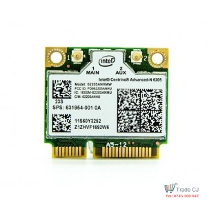 Intel N 6205 WLAN Mini PCI-e Half Height Wireless WLan Card with 802.11b/g/n
