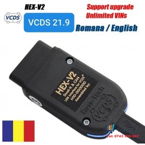 Interface Auto Diagnosis VCDS 21.9.0 Romanian English