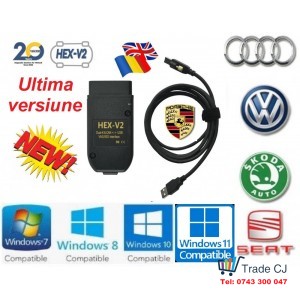 Interface Auto Diagnosis VCDS 23.3 Romanian English