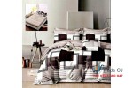 Double Bed Linen Set – 6 Pieces, Finet Fabric, Fitted Sheet 230x250cm, Geometric Design