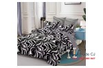 Double Bed Linen Set – 6 Pieces, Finet Fabric, Fitted Sheet 230x250cm, Zebra Print